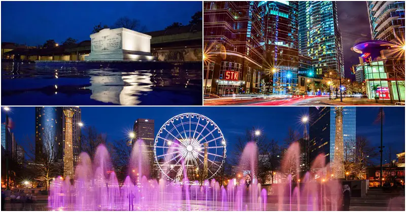 18 Romantic Things to do in Atlanta at Night