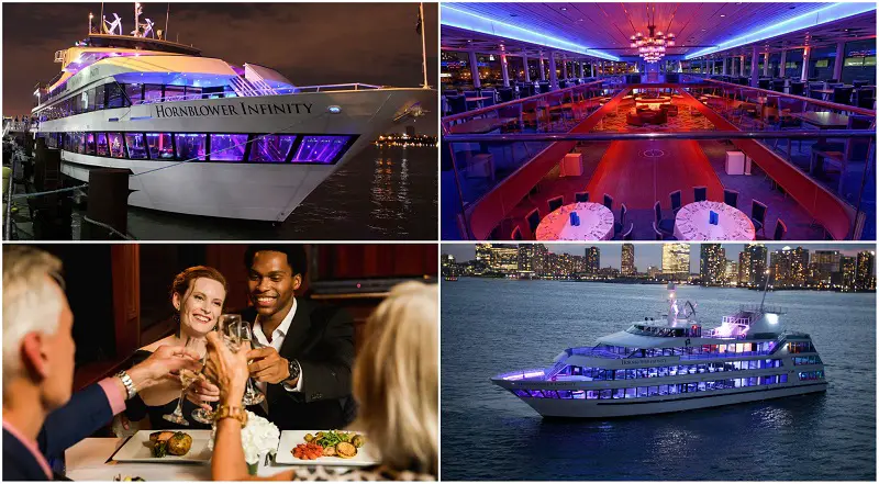 hudson's by world yacht new york dinner cruise