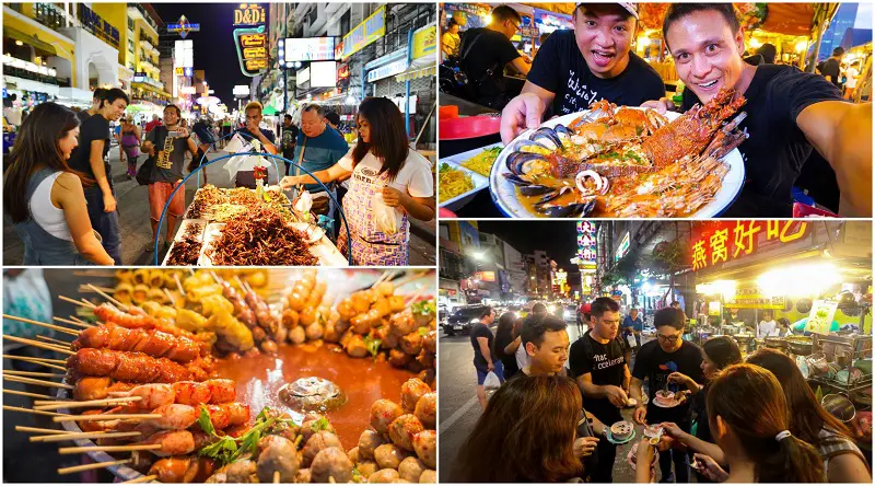 evening food tour bangkok