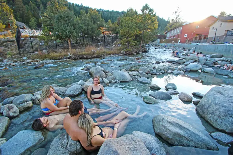 28 Best Natural Hot Springs in Color image