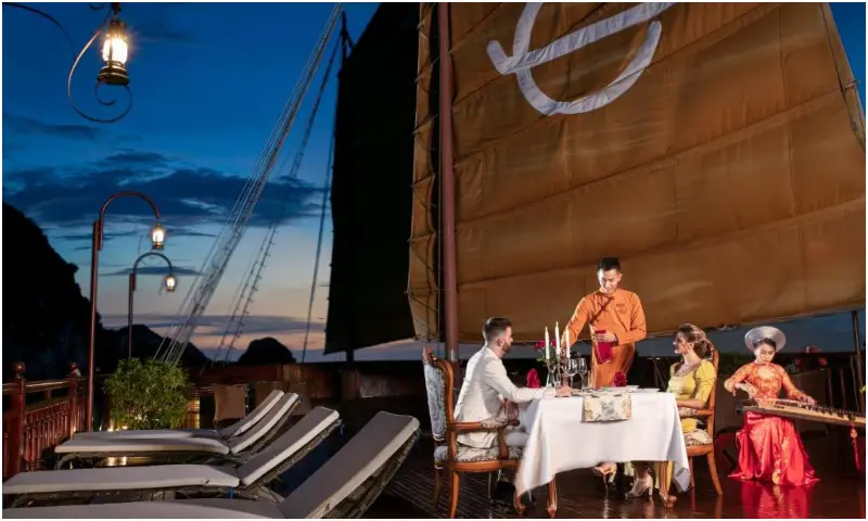 ultra luxury cruise halong bay