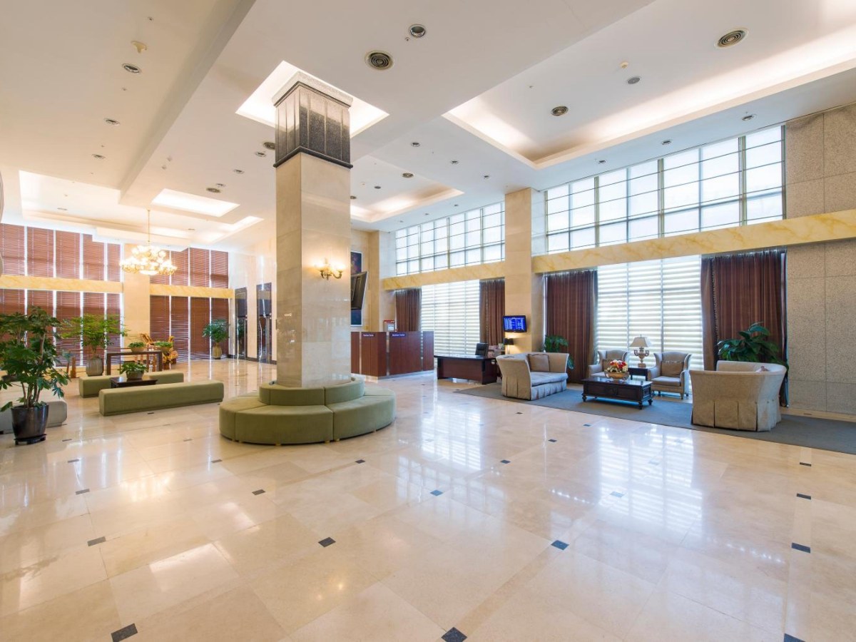 Atrium lobby of Best Western Premier Incheon Airport Hotel