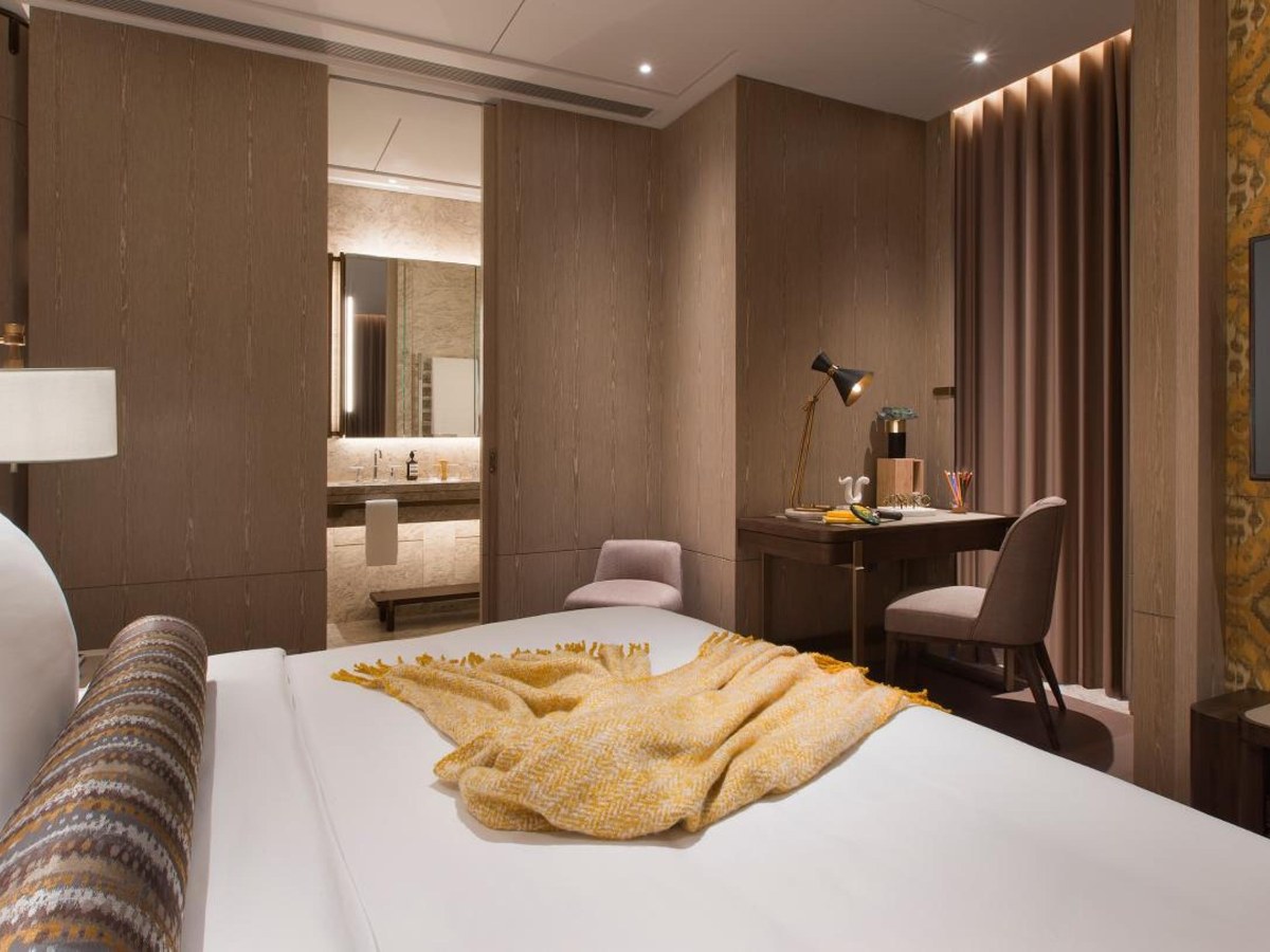 Bedroom and living area of an Artus Two residence at K11 ARTUS