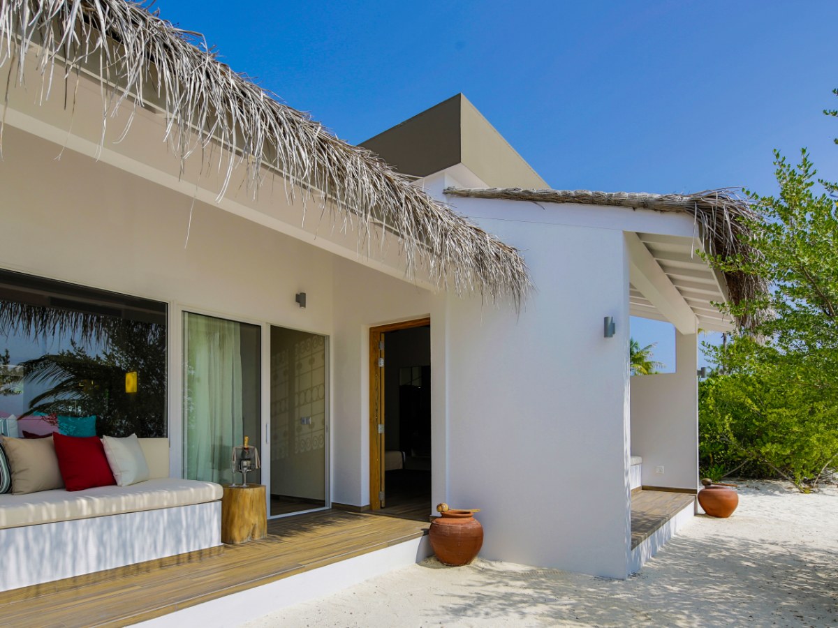 Family Beach Villa on white sand at Cocoon Maldives