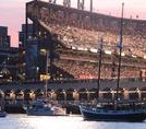 San Francisco Giants Spectator Cruise in McCovey Cove from Sausalito